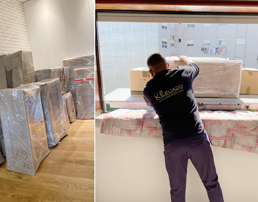 Mudanças chave na mão Porto