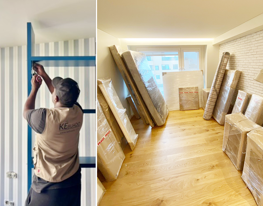 Mudanças chave na mão Porto