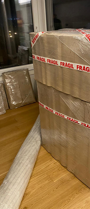 Transporte de mudanças Porto